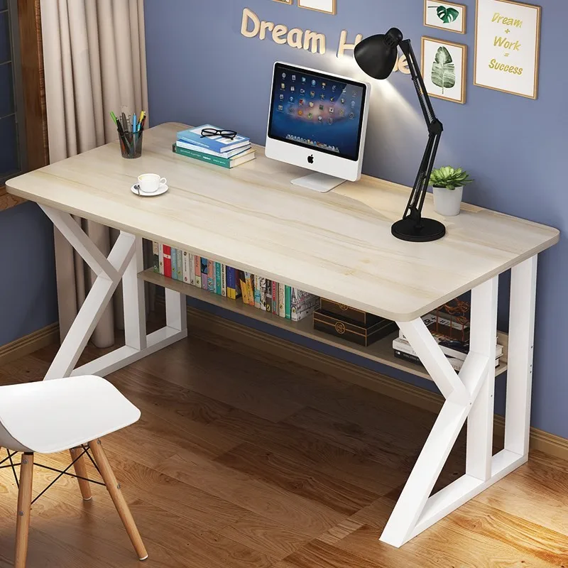 Computer desktop desk 50/60/70/cm wide, small household unit 80/90/110cm long, office desk, home book