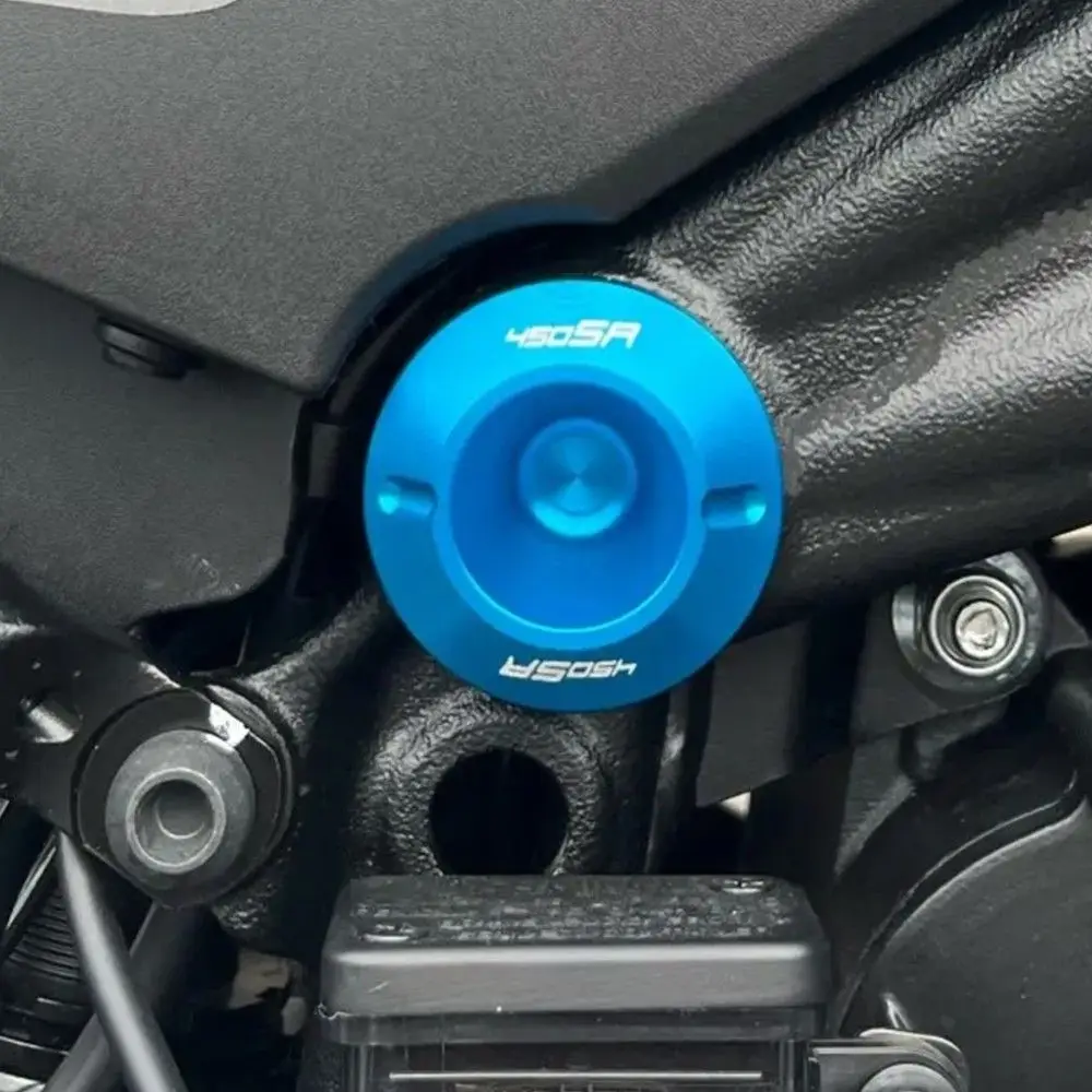 ДЛЯ CFMOTO 450SR 450 SR 2022 2023 2024, алюминиевая крышка с ЧПУ для мотоцикла, заглушка с отверстием в раме, вставка, крышка болта маятника, аксессуары