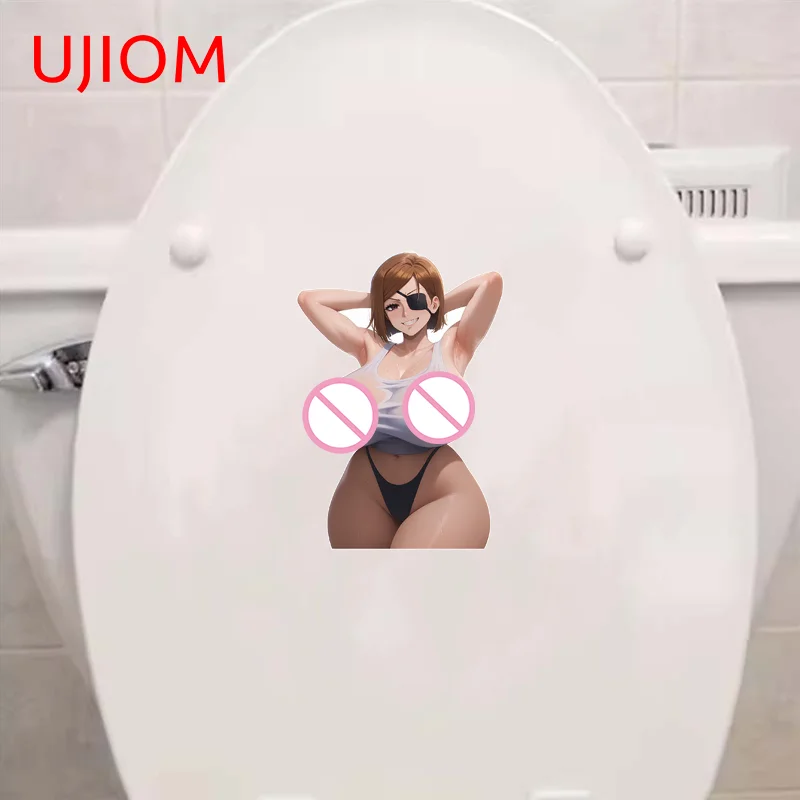 UJIOM Kugisaki Nobara Sexy Big Boobs Wall StickerCreative Personality Hentai Personality Decal Attractive Living Home Decor view 2