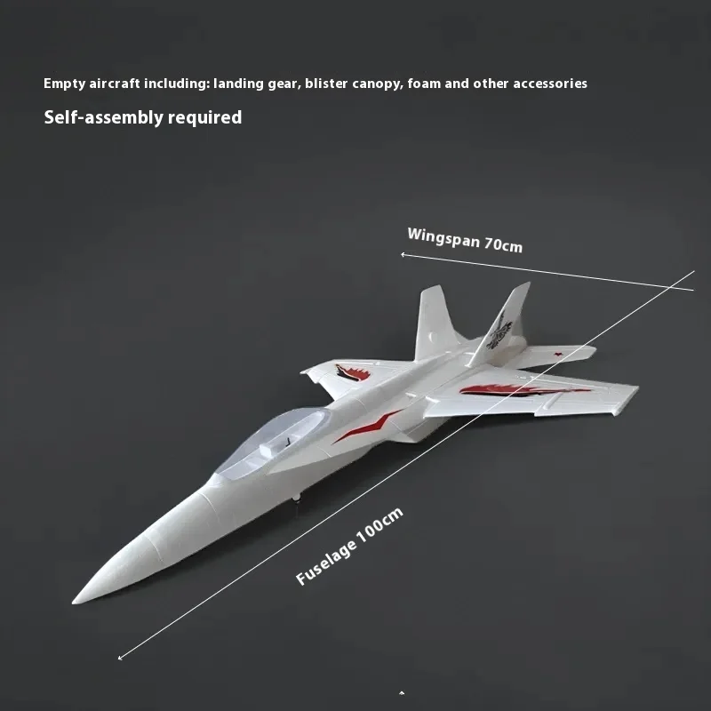 Assembly DIY Model Aircraft Fixed Wing F18 Super 64mm Culvert Epo Jet Adult Assembled Remote-controlled Combat Aircraft Rc Plane