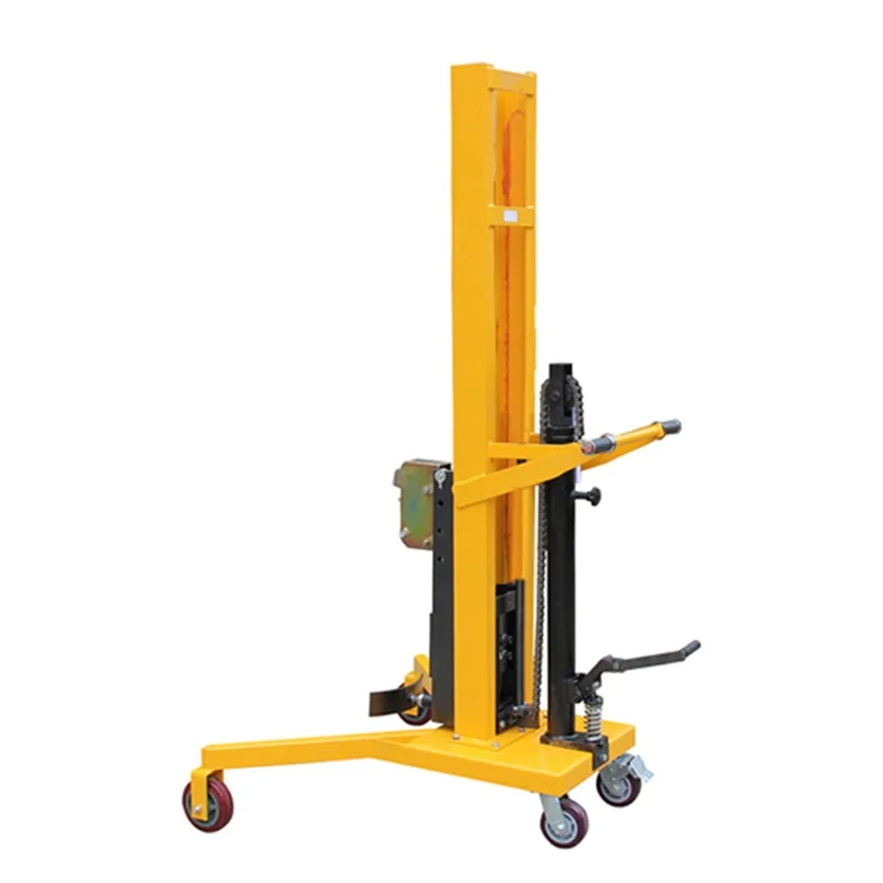 

Гидравлическая педаль тележки Прямоугольный грузовик для масляного барабана Колесо-баррона Ручной грузовик для масляного барабана Ручной гидравлический грузовик для масляного барабана