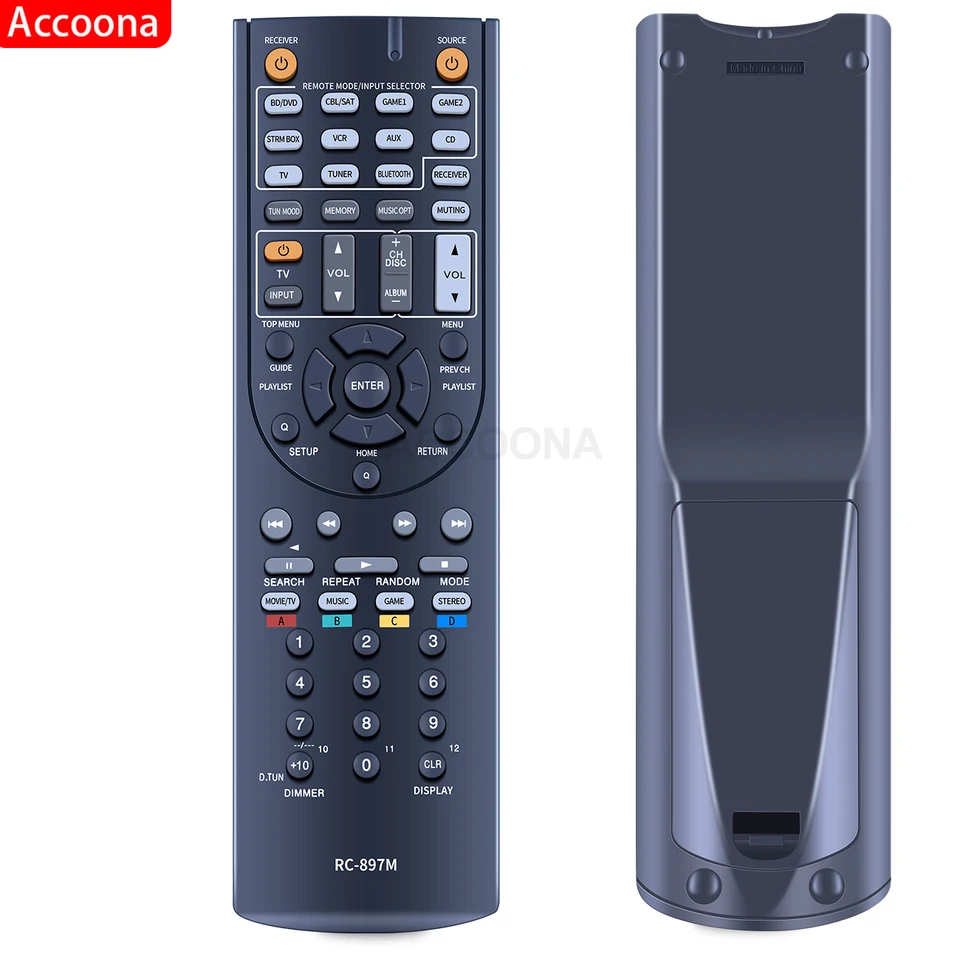 オンキヨーRC-897M HT-R494用のオリジナルのリモコンHT-S5800 TX-SR343