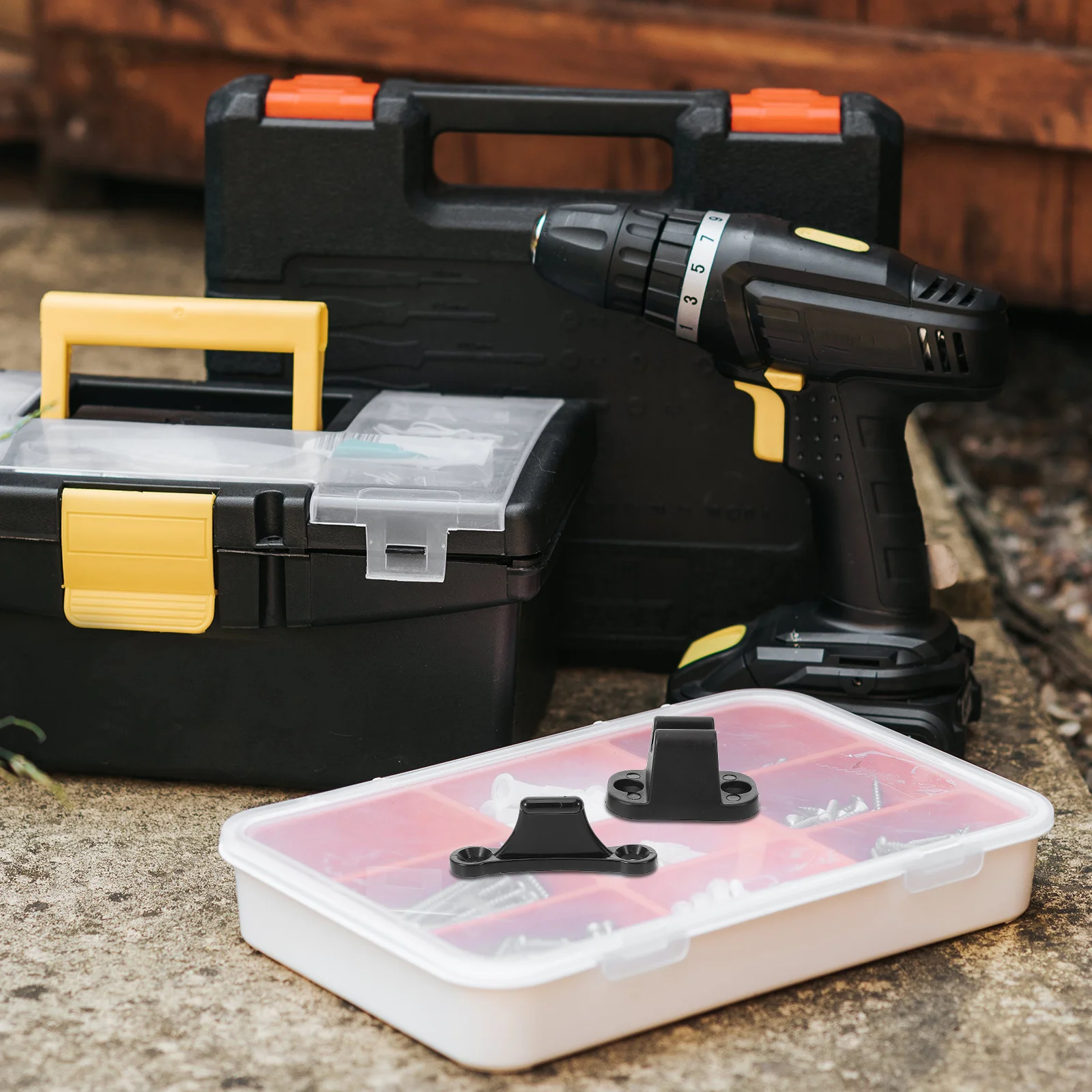 

2Pcs Rv Door Holder T Catch Holder Nylon Replacement Entry Catch Trailer Camper Door Latch Latch for Camper Fixed Hook