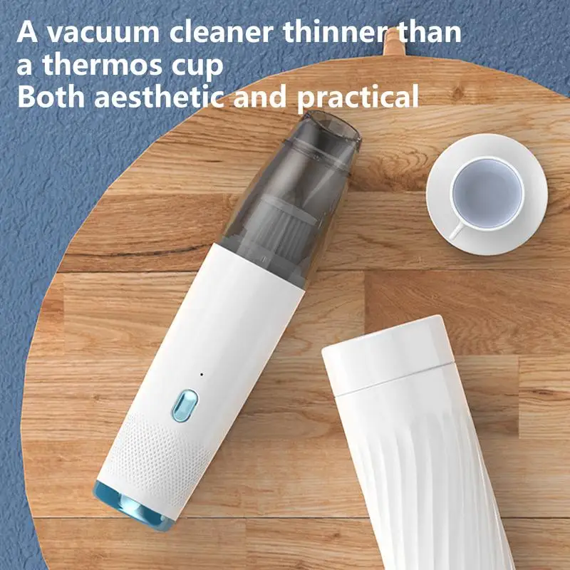 Hand Vacuum For Home Portable Wireless Vacuum Cleaner Multifunction Small Hand Cleaner With Strong Suction Rechargeable Handheld