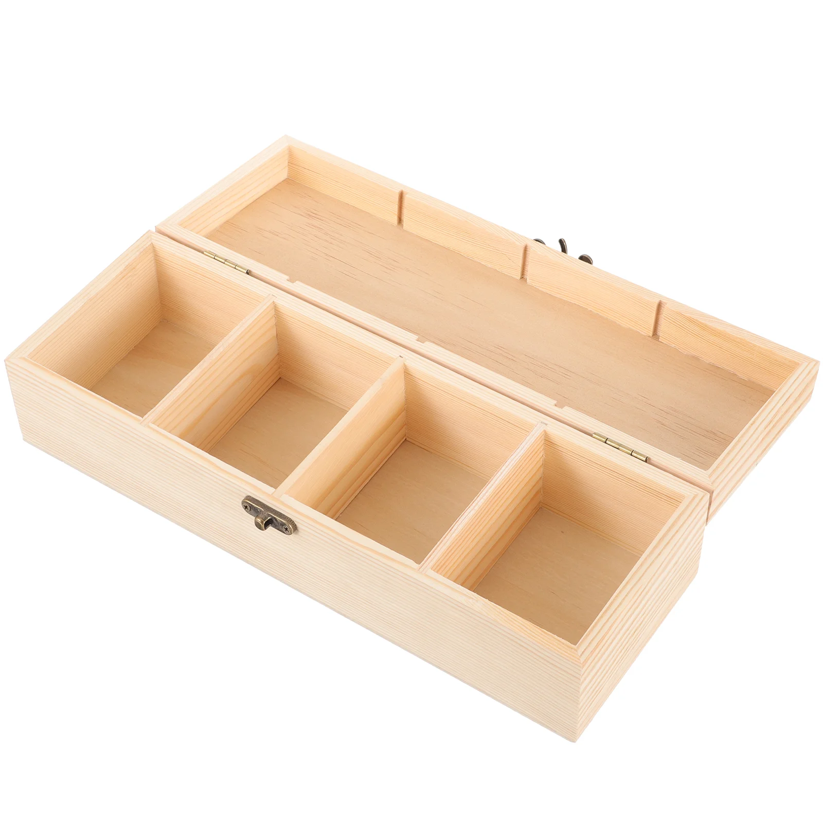 

Storage Crate Box Wooden Crates Coffee Holder Decorative Boxes Organizer Jewelry Empty