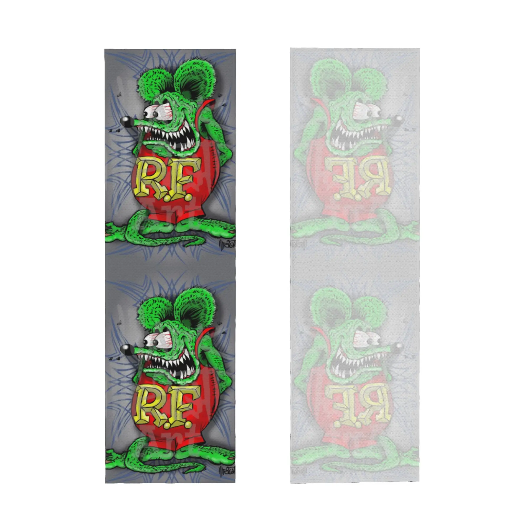 Rat Fink Animation Anime Cartoon Cold Exercise Towel   Super Soft Breathable Instant Cooling Towel Swimming Towels