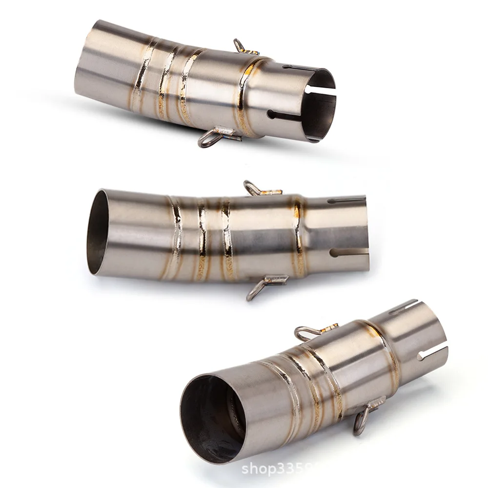 Applicable, Ninja 400 NINJA400 Modified Middle Exhaust Pipe Z400 Titanium Alloy Middle Section