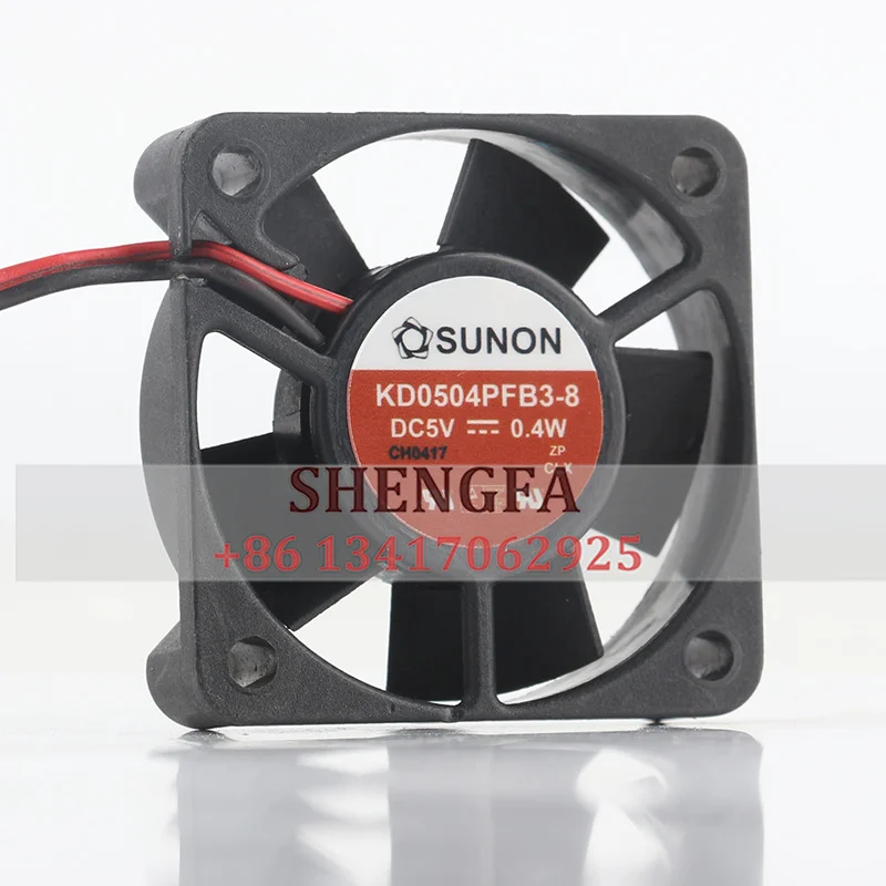 Original SUN0ON KD0504PFB3-8 4010 DC5V 0.4W 40*40*10MM dual ball switch Quiet cooling fan