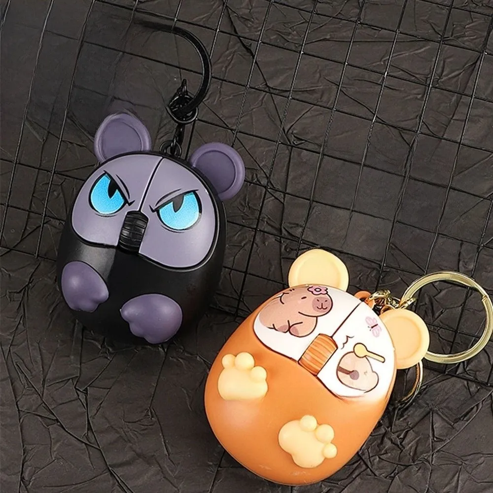 جديد شكل الماوس تململ المفاتيح الكرتون DIY بها بنفسك لوحة المفاتيح إصبع لوحة المفاتيح قبعات الإغاثة الإجهاد Keycap الهامستر المفاتيح تمرير الوقت #5