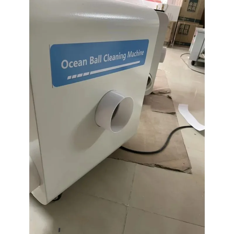 

Automatic Plastic Ball Washing & Drying Machine, 15000PCS/H Large Pool Ocean Ball Cleaner with Suction Function