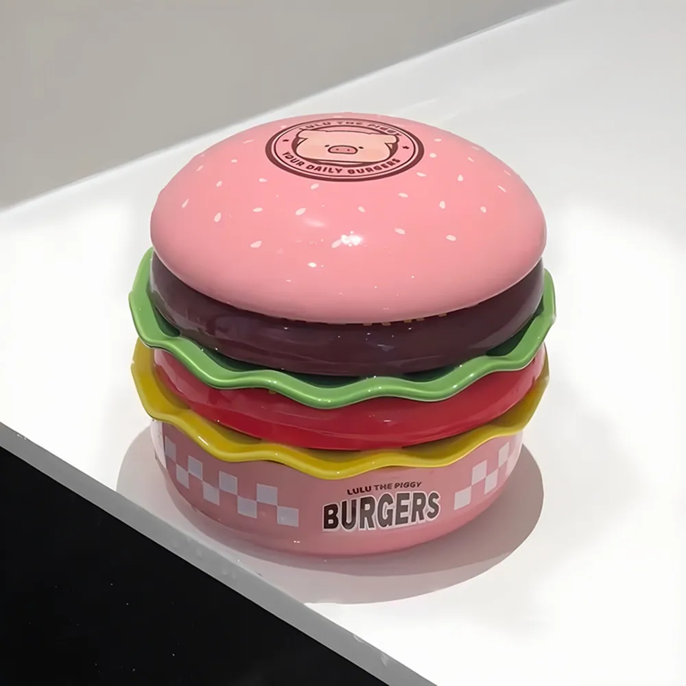 

Hamburgers Combined Tableware Plates Sets Ceramic Cartoon Dinnerware Dinner Plates Procelain Dish