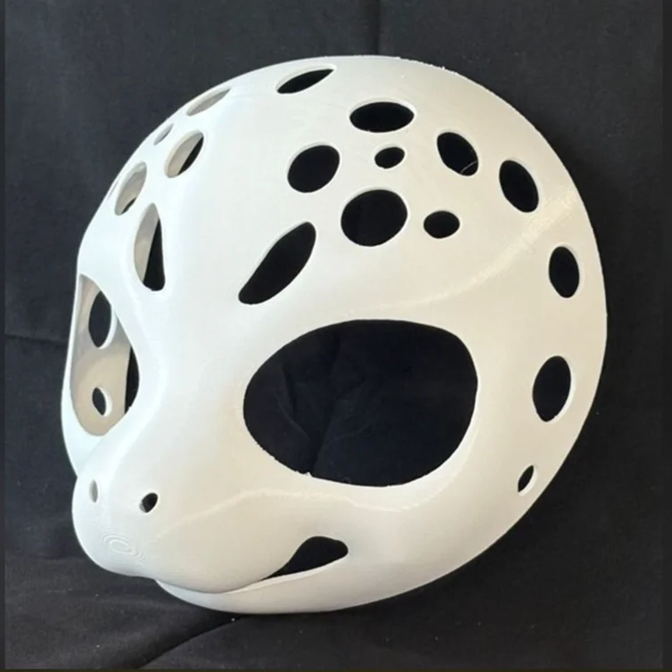 Fursuit Head Base Kemono Dragon Beast Skull Furry DIY Head Embryo PETG 3D Printing Wearable Custom Cosplay Anime Accessories 3