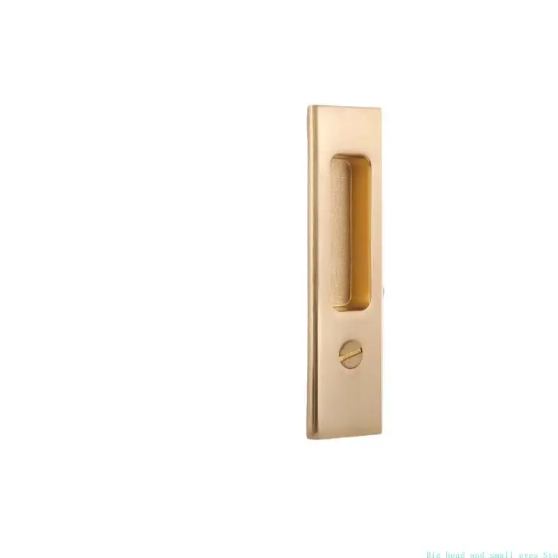 581C Cautious Sliding Door Lock Flush Mount Lock Childproof For Bathroom Balcony Use