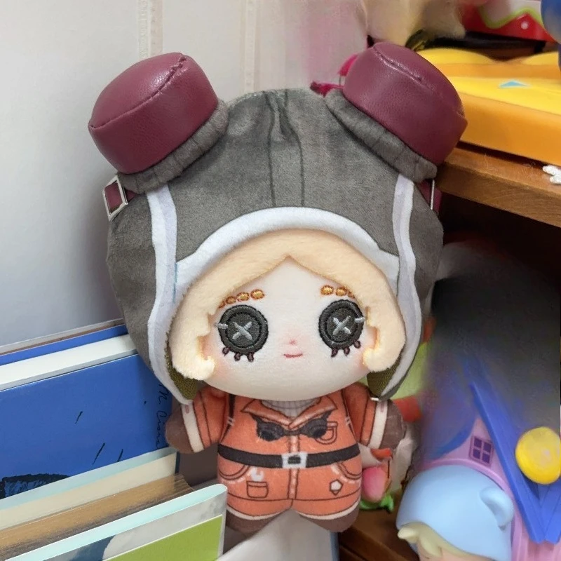 10cm Anime Game Identity V Mechanic Kawaii Cosplay Soft Cotton Doll NuNu Body Tracy Cartoon Mini Toy Figure Fans Collection Gift