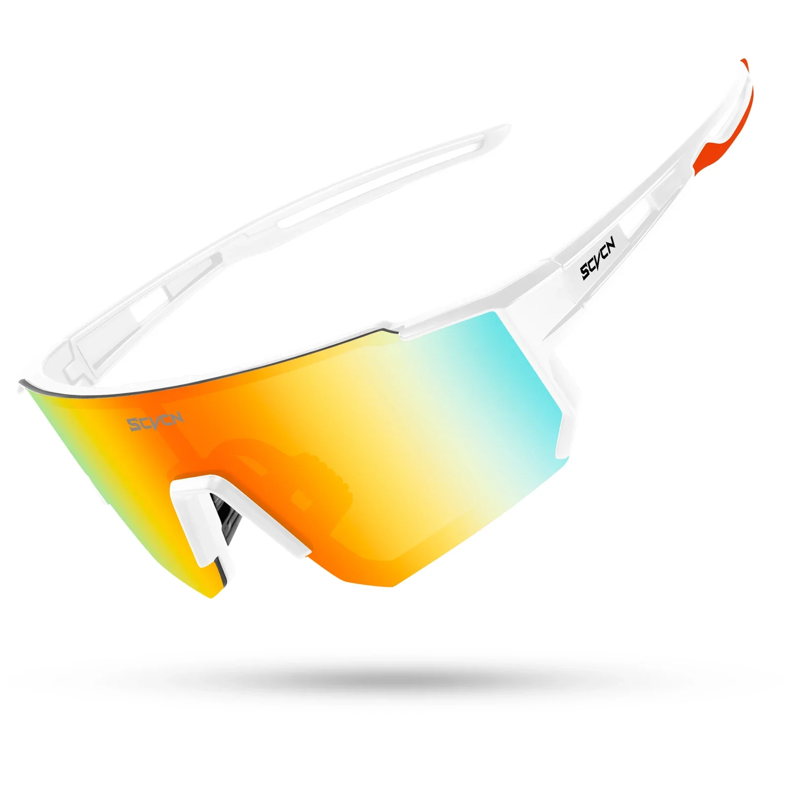 SCVCN Heißer Radfahren Sonnenbrille Männer Straße Fahren Fahrrad Brille Outdoor Sport Bergsteigen Frauen Fahrrad UV400 Radfahren Brille