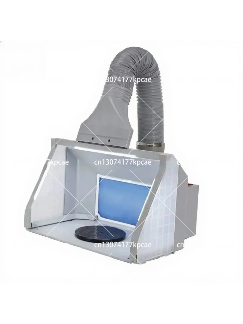 Paint Booth Exhaust Fan with Filter Spray Paint Fume Extractor 220V Fresh Air Circulation