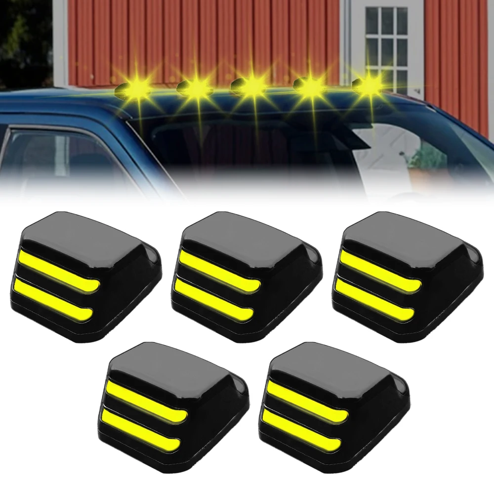 

5pcs Car Roof Marker Running Lights For Ford F150 F250 HD F350 F Super Duty 2017 2018 2019 2020 2021 2022 2023 2024
