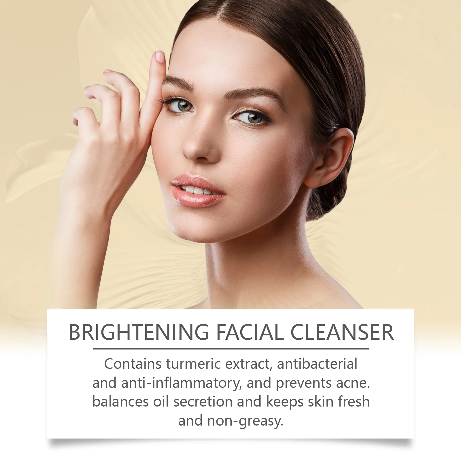 

Turmeric Cleansing Milk Skin Lighter Brighten Facial Remove Dark Spot Shrink Pores Improve Dull Kojic Acid Face Cleaning Milks