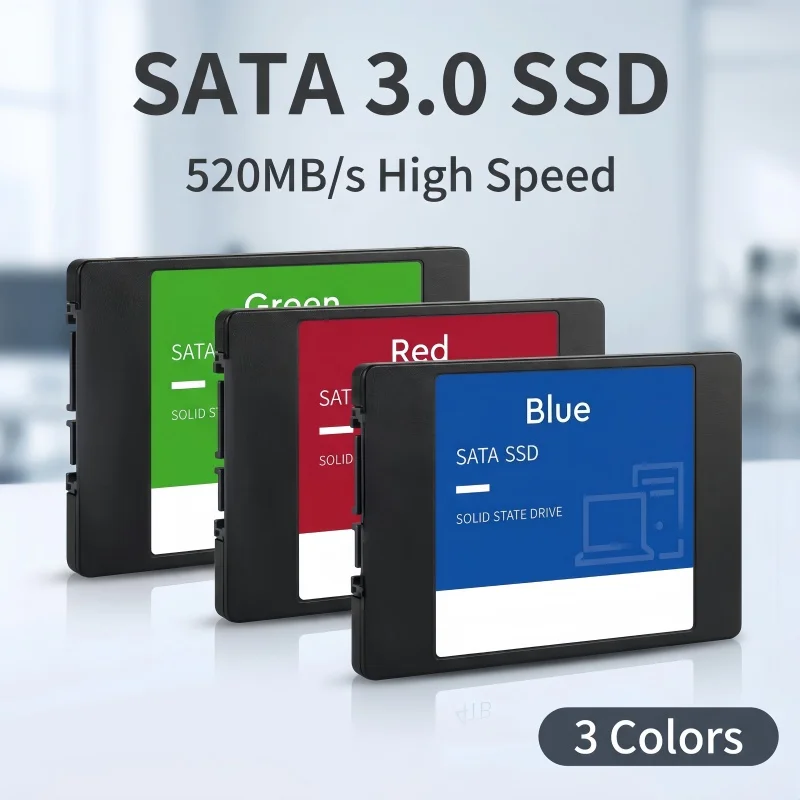 Original New 2.5-inch SATA3 SSD Internal Solid State Drive for Laptop Desktop - 120GB 240GB 500GB Hard Disk Option