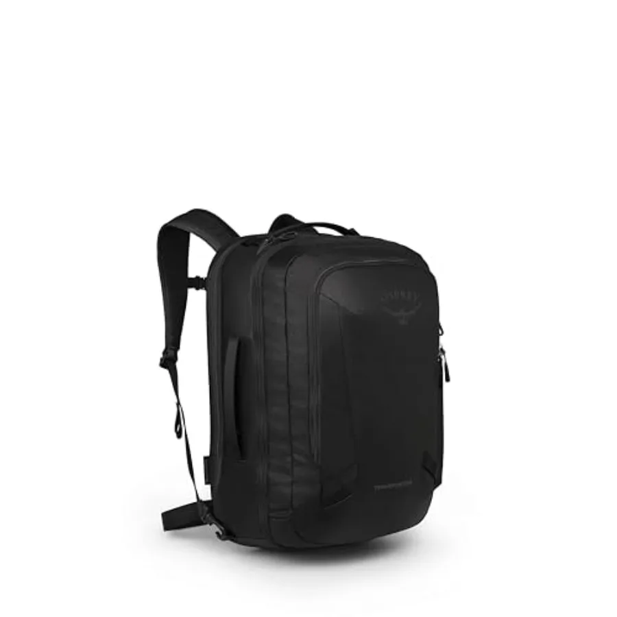 

Дорожная сумка на 36 л для деловых поездок, цвет черный, из прочного полиэстера, с усиленными лямками и передним отделением с быстрым доступом