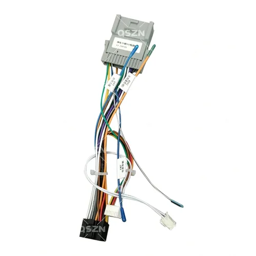 Imagen 2 del producto QSZN-Adaptador de caja Canbus LZ para Hummer H2, Cable de cableado de arnés de alimentación de 16 pines, Radio de coche Android