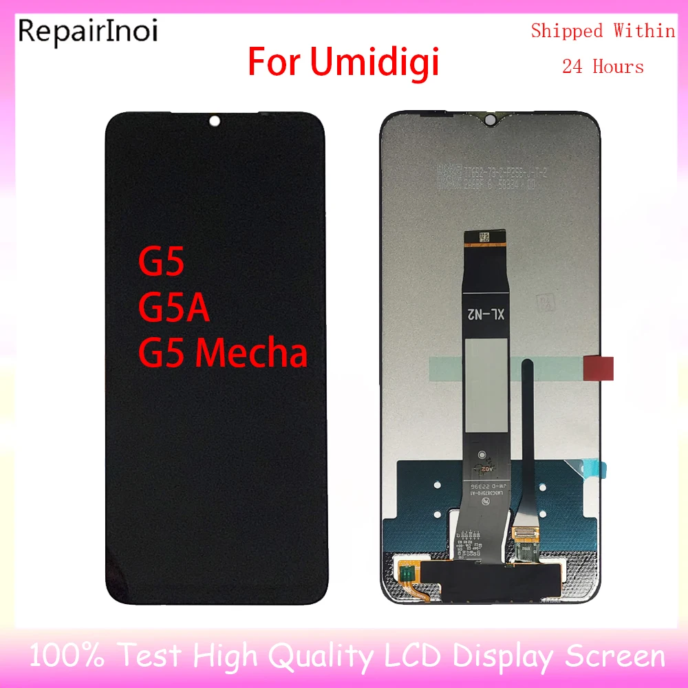 100% Tested LCD Display For Umidigi C1 G1 C2 G2 G3 Max G5 G5A Mecha LCD Display Touch Screen DigitizerAssembly Part