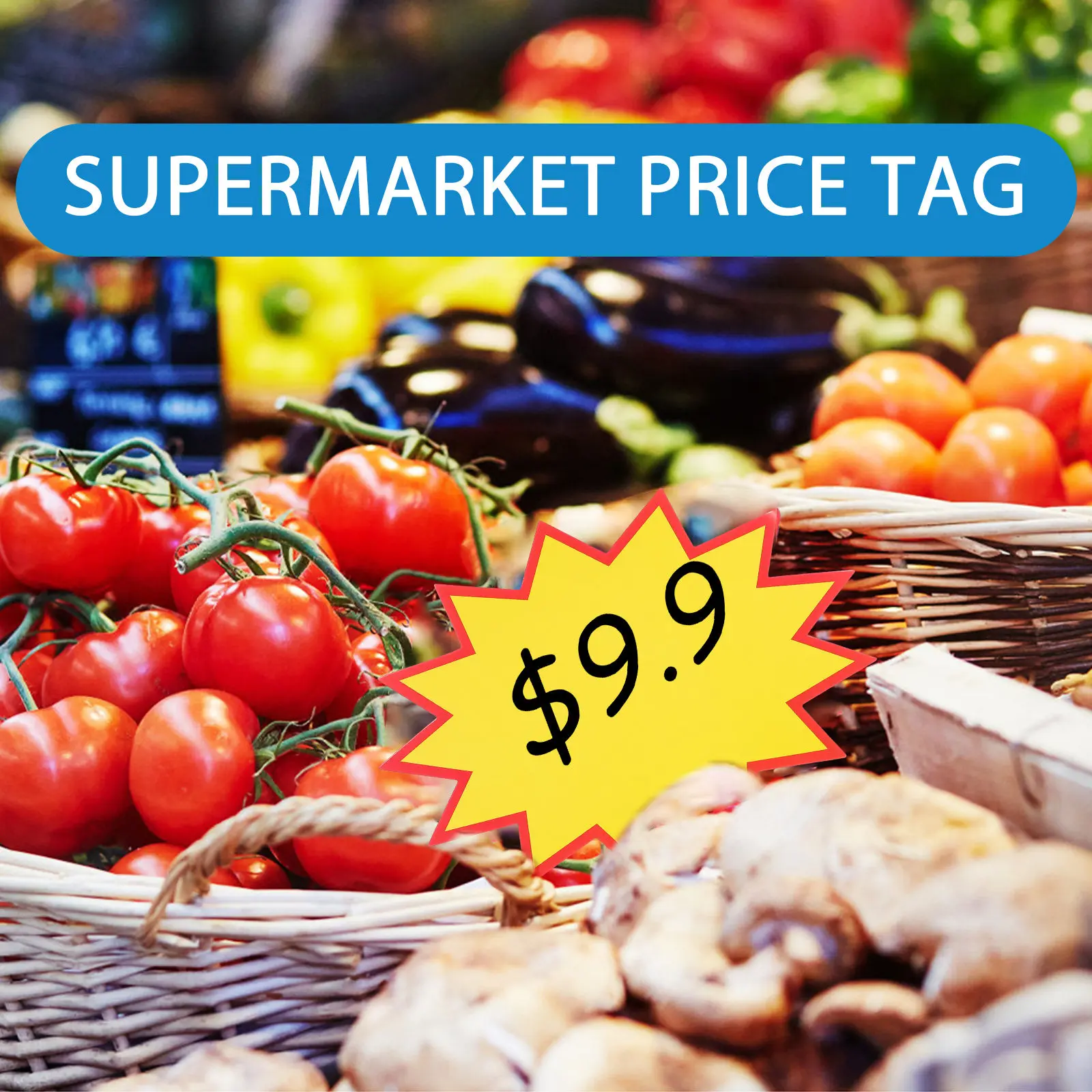 

100 шт. бумажных ценников: надежные ценники для розничных магазинов, легко используемые в супермаркетах или торговых центрах на каждый день