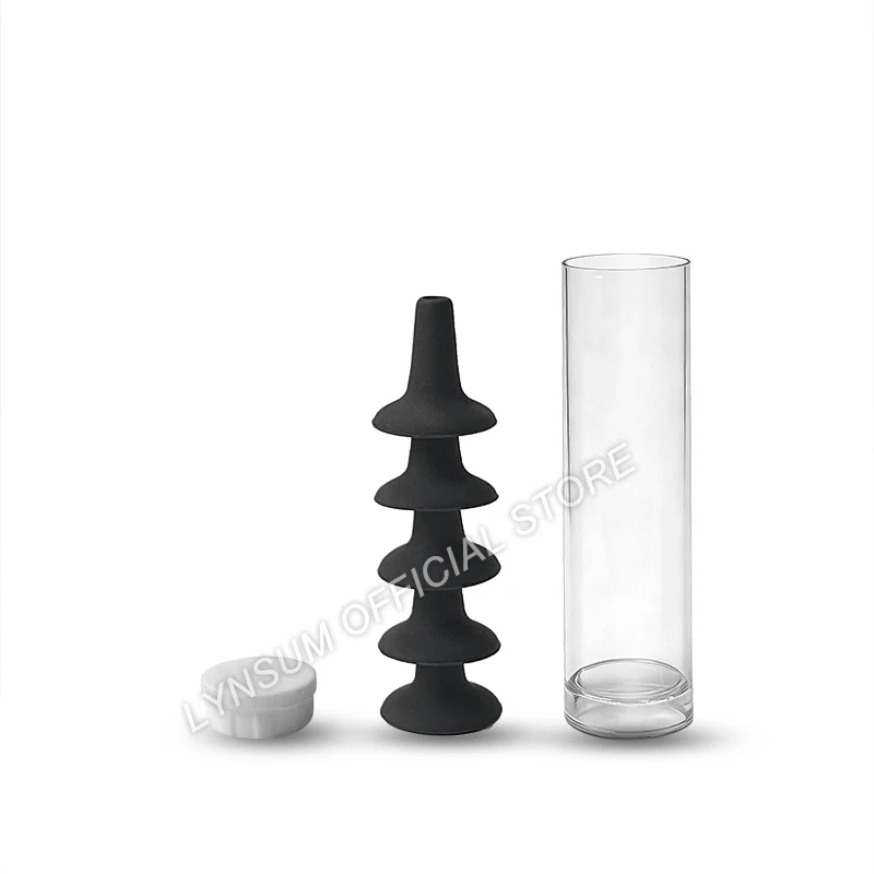 

5PCS/Tube Silicone Reusable Speculum Replacement Parts Nozzle Ear Otoscope Specula Tip Cone Accessory for SA200 Smart Camera C1