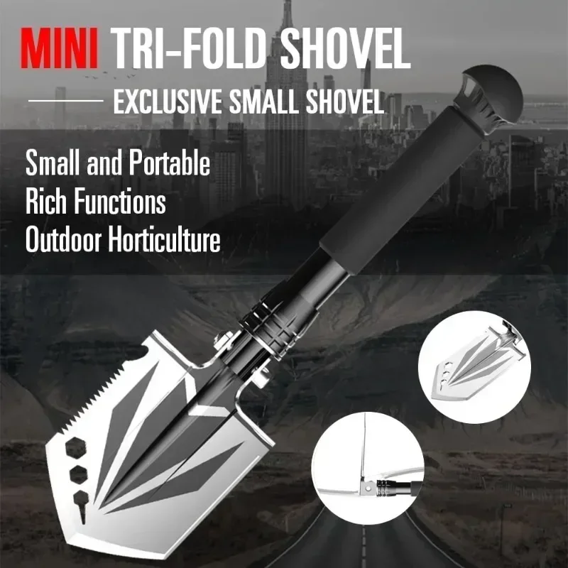 Outdoor Camping Equipment Camping Self-Defense Survival Tool Garden Tools Multitool Portable Folding Shovel Pala De Zapador