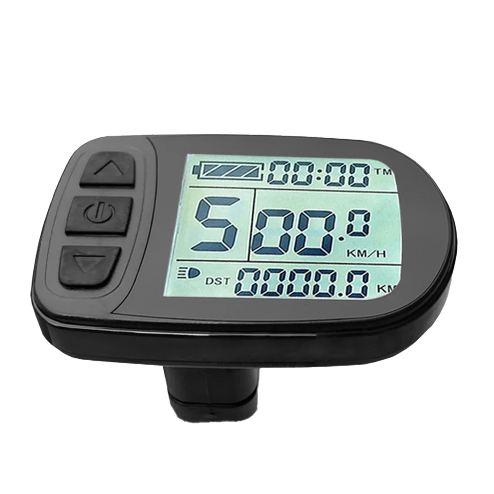 Electric Bicycle Instrument Ebike Control Panel Electric Bike Modification Smooth Riding Experience 5-pin Common Head