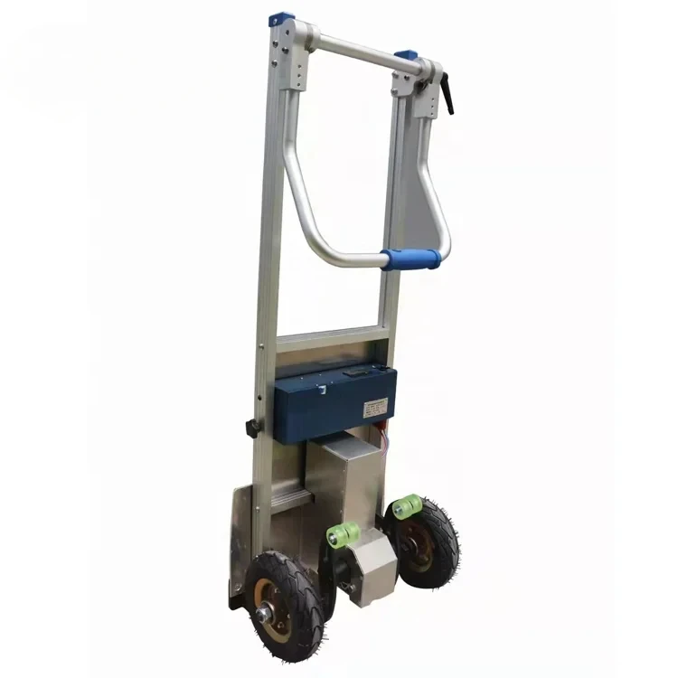 Multi-purpose 2 Wheels Stair Climbing Hand Truck 200kg Cargo Transport Folding Battery Powered Electric Trolley