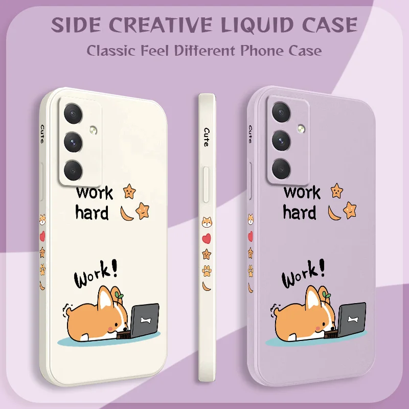 

Hard Working Corgi Phone Case For Samsung Galaxy A17 A07 A56 A36 A26 A16 A06 A55 A35 A25 A15 A05 A54 A34 A24 A14 A04 Silicone Co
