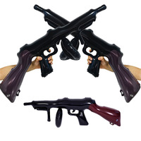 Gun Balloons Army Combat Equipment Military Inflatable Fake Firearms Boys Camouflage Birthday Party Decoration Kids Favor Toys