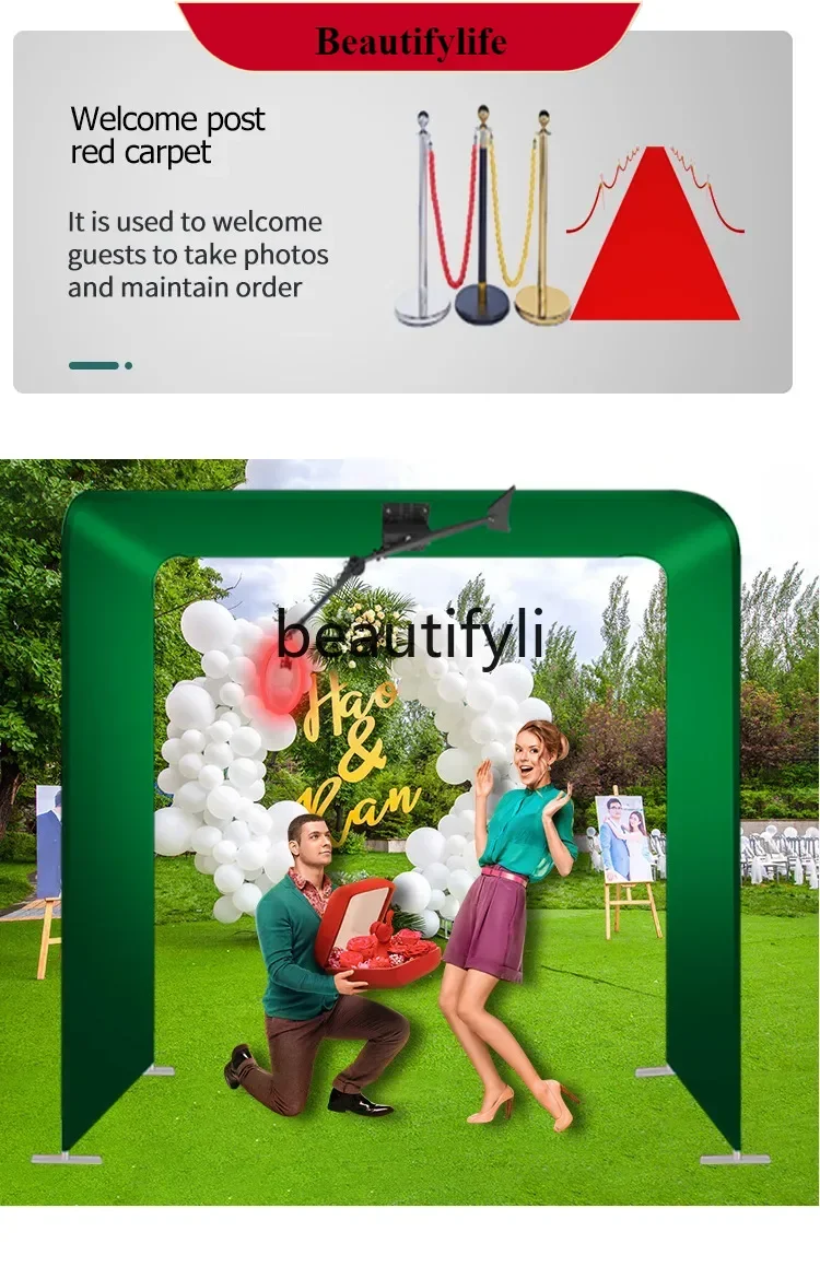 

E132 Rotating selfie table, panoramic live broadcast equipment 360overhead ring photo booth