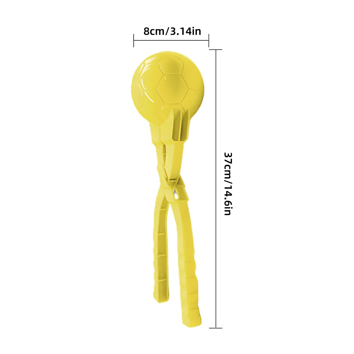 1Pc Sneeuwbal Schimmel DIY Sneeuwbal Maker Rijst Bal Schimmel Met Handvat Winter Sneeuw Speelgoed Leuke Dieren Bal shaper Voor Kinderen En Volwassenen