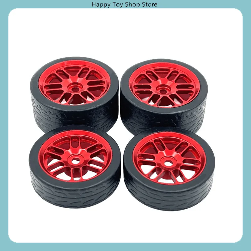 Metall-Upgrade-Rennräder und -reifen für WLtoys 244016 LOSI Micro-B 1/24 RC-Car-Ersatzteile