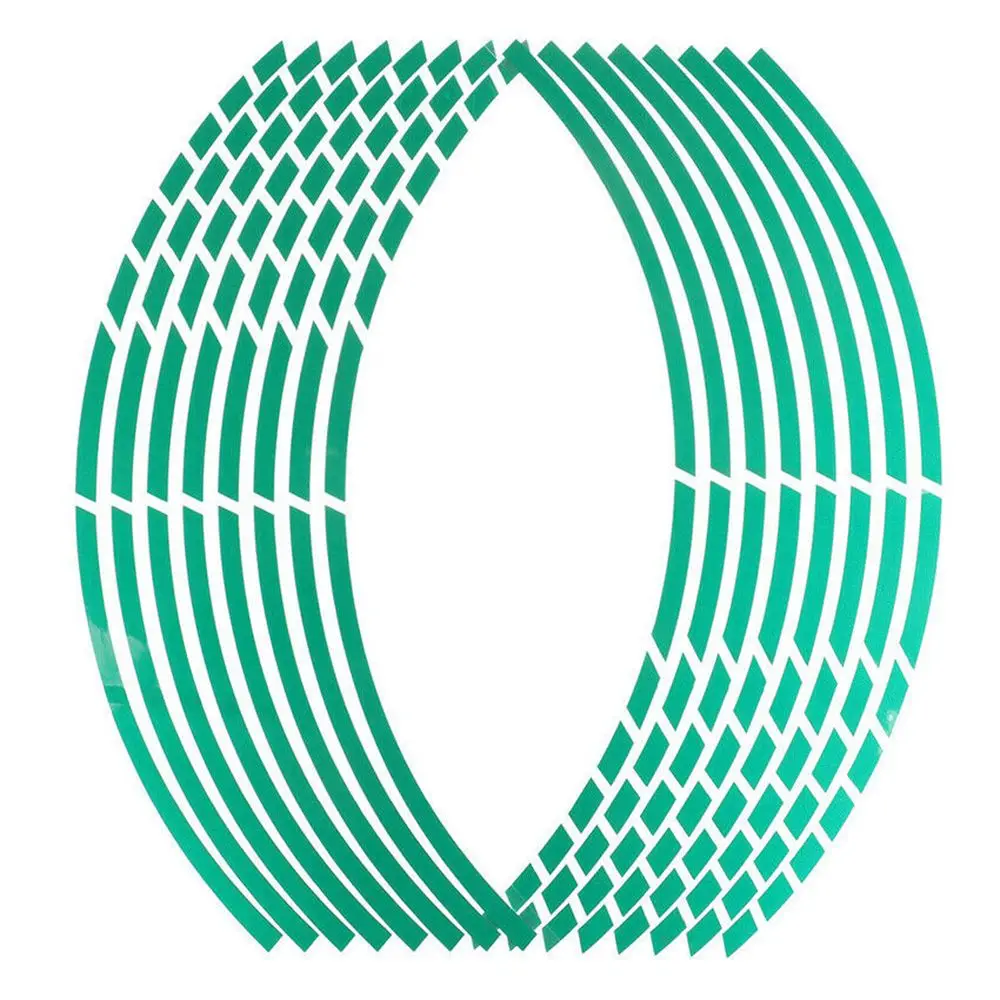 

Auto Accessories Personality Wheel Sticker Tire Strips Motorbike Decals Reflective Rim Tape