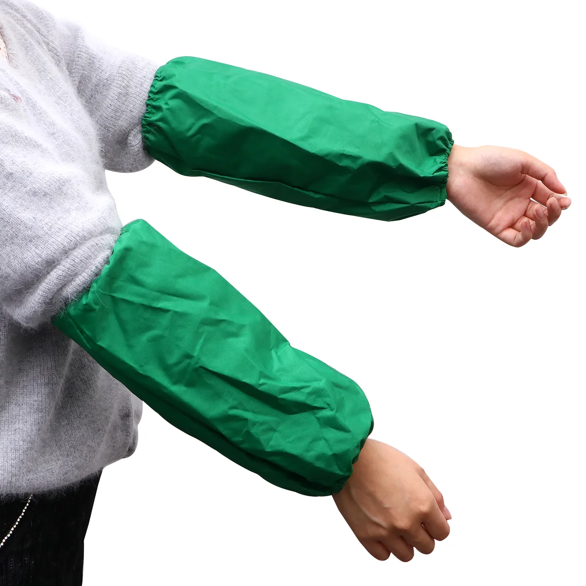 

2 Pairs Waterproof Oversleeve Kitchen Mens Gloves Arm Cover Women