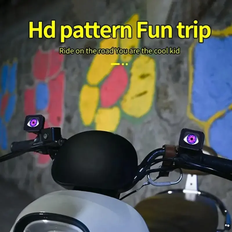 IP67 كتيمة LED الزجاج الإشعاعات طريقة متعددة وامض عدسة ABS للسيارات والدراجات النارية #2
