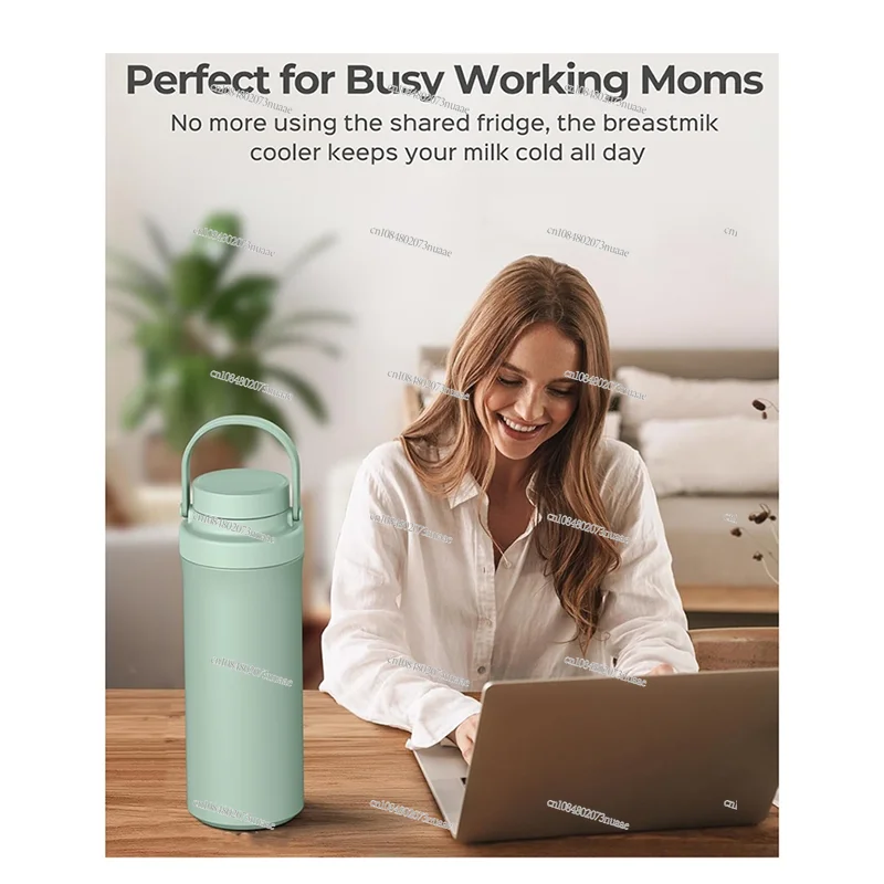 

AB66- Milk Cooler Bottle Larger Capacity Travel Breastmilk Chiller Portable