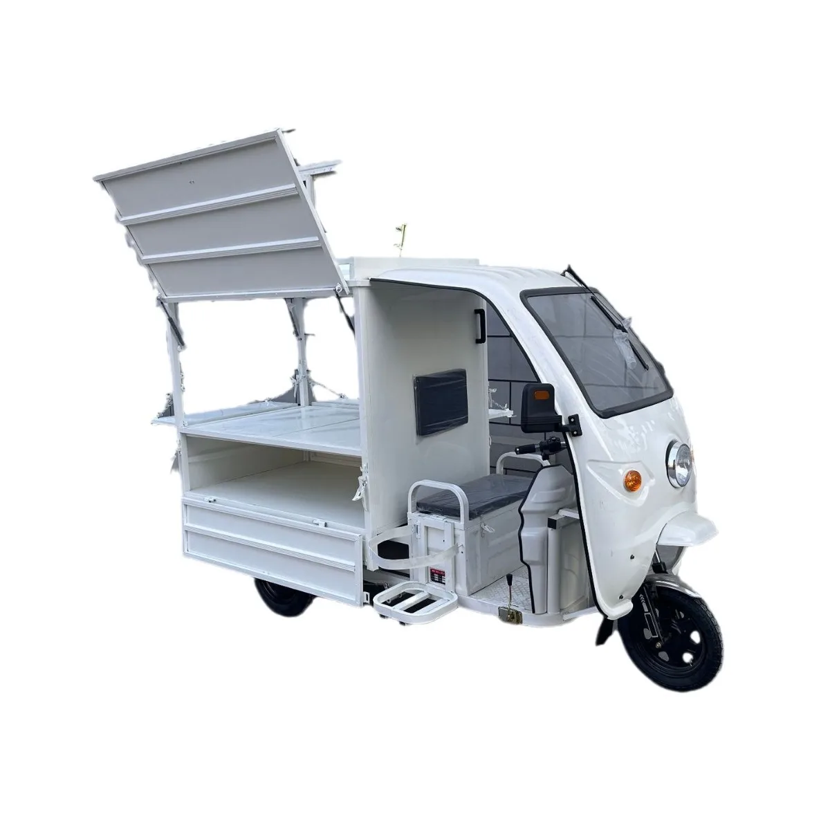 Fpr mobile stall trolley teppanyaki snack car pancakes fried barbecue small dining car electric car tricycle