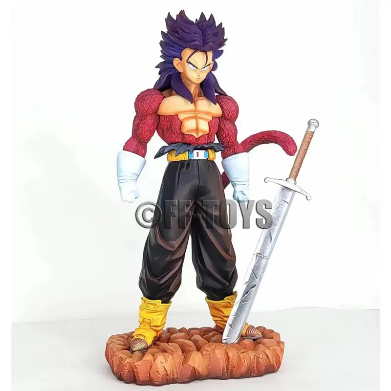 Anime Dragon Ball Z Trunks Figures Future Trunks Ssj4 Figurine 30cm Pvc Action Figure GK Statue Collection Model Toys Gifts