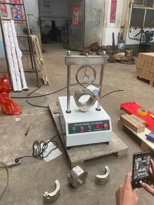 Asphalt Marshall Stability Test Compression Tester Equipment