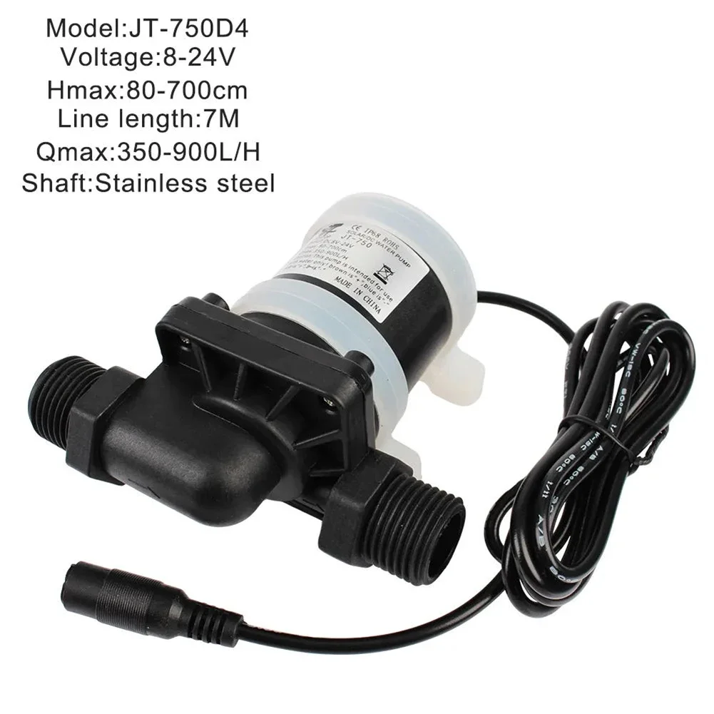 Boost Water Flow with DC 12V 24V Brushless Solar Motor Water Pump  Suitable for Batteries or DC Power Supplies