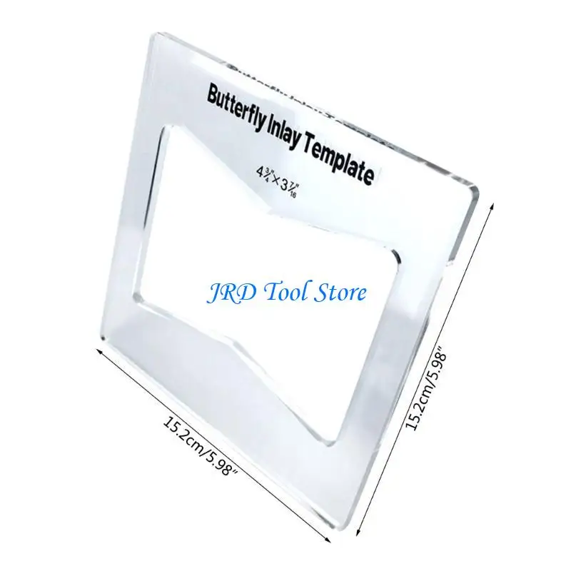 A2UD Butterfly Inlay Templates, Router Jig and Decorative Templates for Woodworking