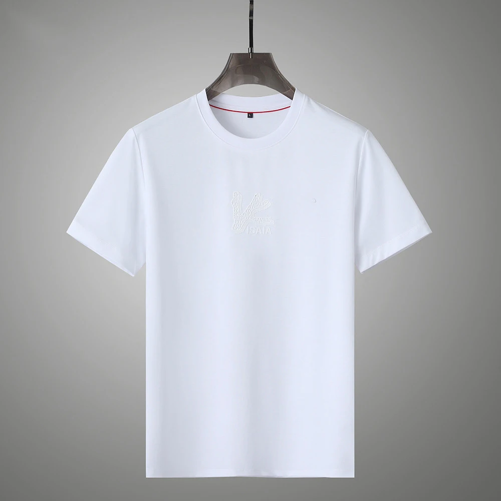 

OECHSLI T-Shirt Cotton Thin men 2026 New fashion printing breathable short sleeve comfortable outdoor quality Big size M-4XL