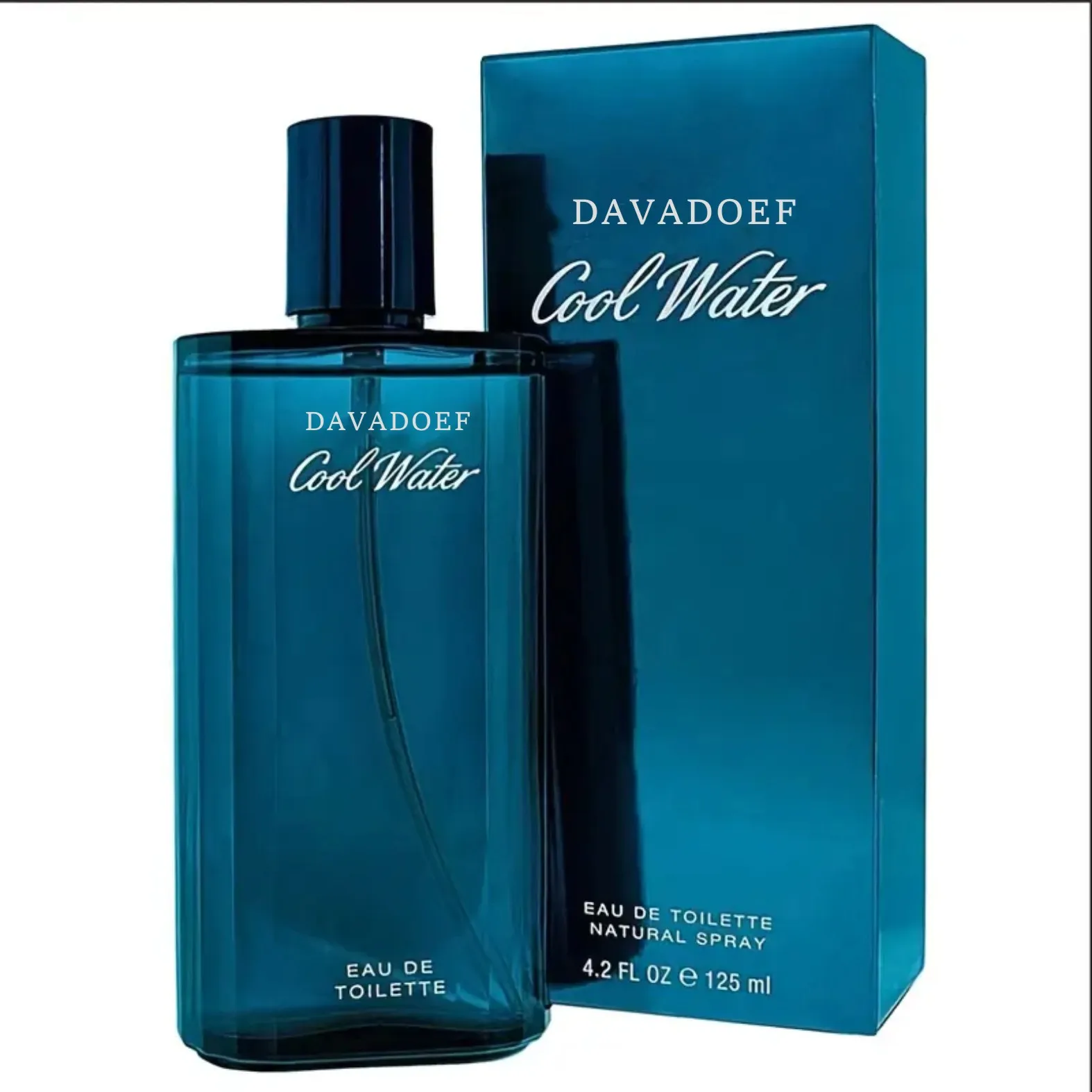 Davidoff Cool Water Men Perfume 125ml Eau De Toilette Natural Spray Long Lasting Marine Aquatic Scent Male Fragrance Luxury Gift Box For Daily Dating Travel view 4