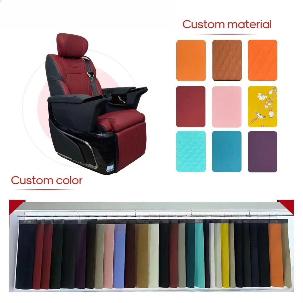 Premium Electric Swivel MPV Seat with Massage Heating Ventilation for Luxury Van Interior Upgrade Car VIP Chair