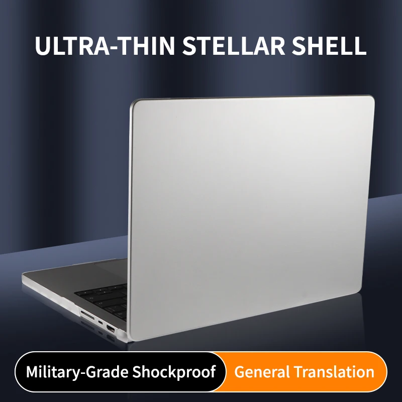 For 2025 MacBook M4 Air 13.6 15 Protective Shell MacBook M3 PRO 14 16 Transparent Protective Shell Notebook Cover Laptop Case M2