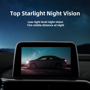 CVBS CCD Car Rear View Camera, 360 degrees, night vision, 12v, impermeable IP68, 170 degrees, Fish Eye Lens, HD Vehicle Backup 6 Main Sales Kit Camera 360 CAR - №1